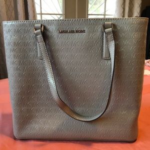 Michael Kors Morgan Tote | Pearl Grey